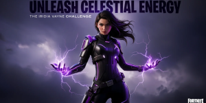 Unleash Celestial Energy in Fortnite: The Iridia Vayne Challenge image