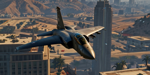 Get the Fighter Aircraft in Grand Theft Auto V