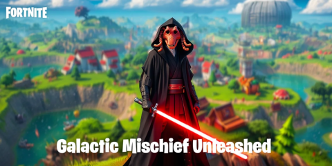 Darth Jar Jar Invades Fortnite: Galactic Mischief Unleashed