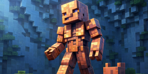 Copper Golem Statue and Shelf Block: Minecraft’s New Building Wonders