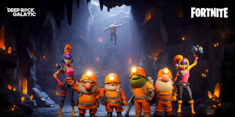 Fortnite Set to Welcome Deep Rock Galactic in Upcoming Crossover Event
