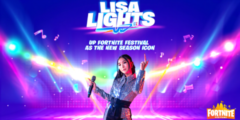 Lisa Lights Up Fortnite Festival as the New Season Icon