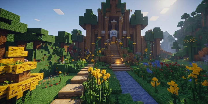 The Enchantment of Exploration: Unveiling "The Garden Awakens" in Minecraft image