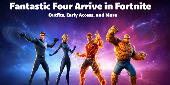 Fantastic Four Arrive in Fortnite: Outfits, Early Access, and More image