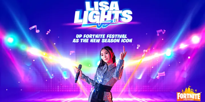 Lisa Lights Up Fortnite Festival as the New Season Icon image