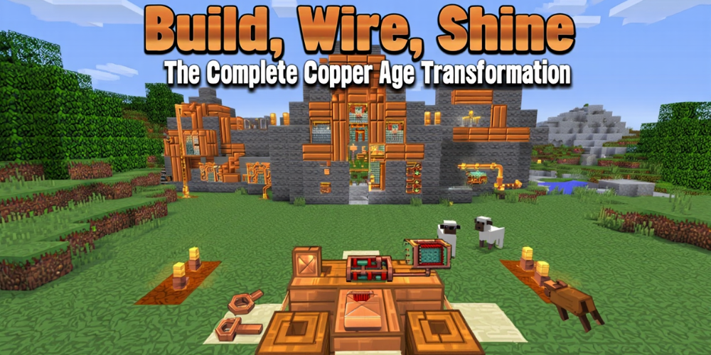 The Copper Age Arrives in Bedrock 1.21.11.1: Build, Wire, Shine