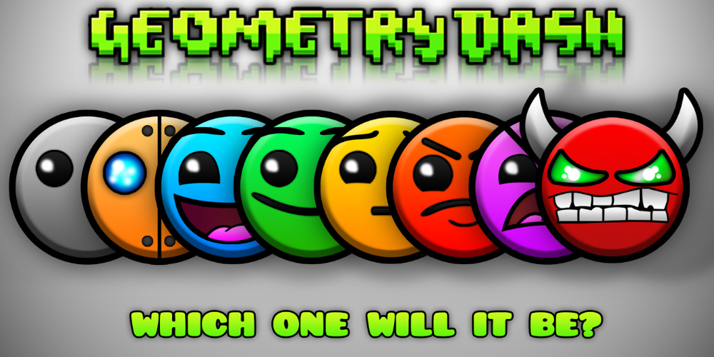 geometry dash game art