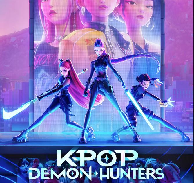 KPop Demon Hunters movie logo