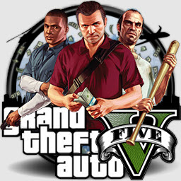 Grand Theft Auto V game logo