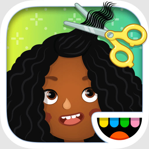 Toca Boca Hair Salon game logo