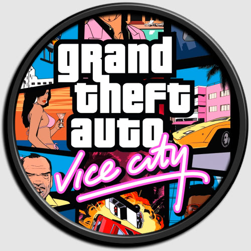 Grand Theft Auto Vice City game logo