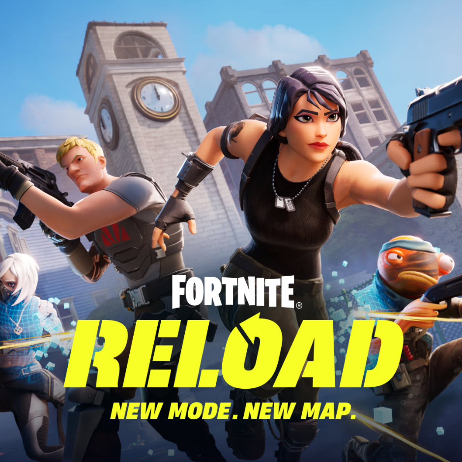 Fortnite Reload game logo