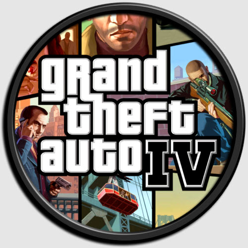 Grand Theft Auto-IV game logo